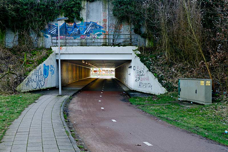 banner tunneltje Eimersweide