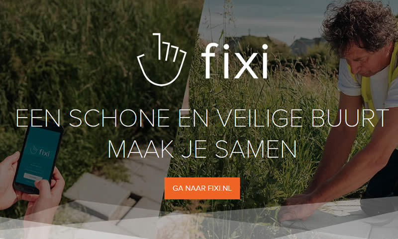 Melding in de openbare ruimte – doe het met Fixi!