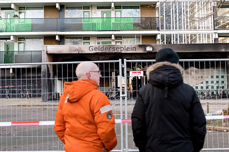 brand Gelderseplein foto 1