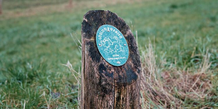 honden losloopgebied