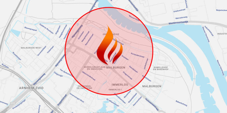 Malburgen scoort het hoogst als het om branden in heel Arnhem-Zuid gaat