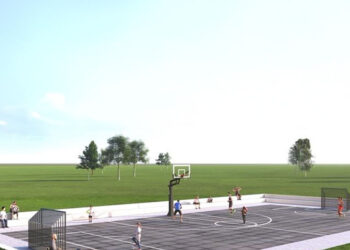 UPDATE: Park Malburgen West krijgt verhard multifunctioneel speel- en sportveld